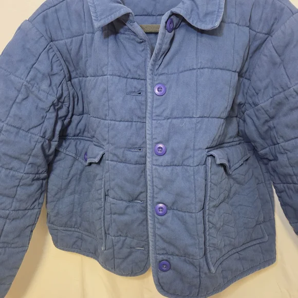 Back Beat Co. Indigo Quilted Jacket - Picture 12 of 16